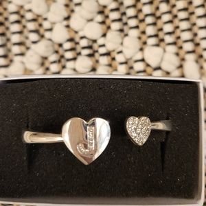 NEW Silver J Bracelet In Box